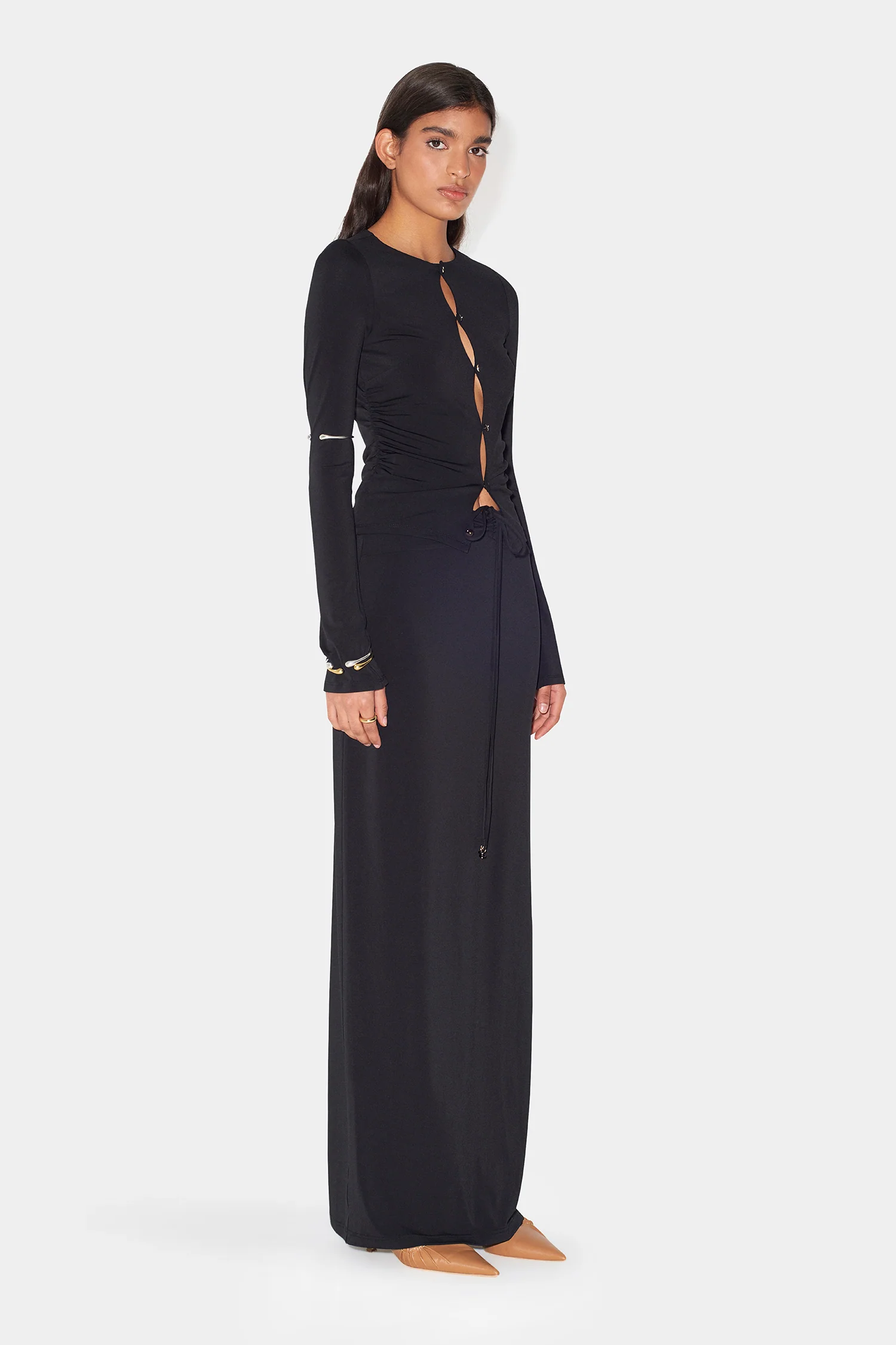 Eileen Jersey Top Black - Image 3