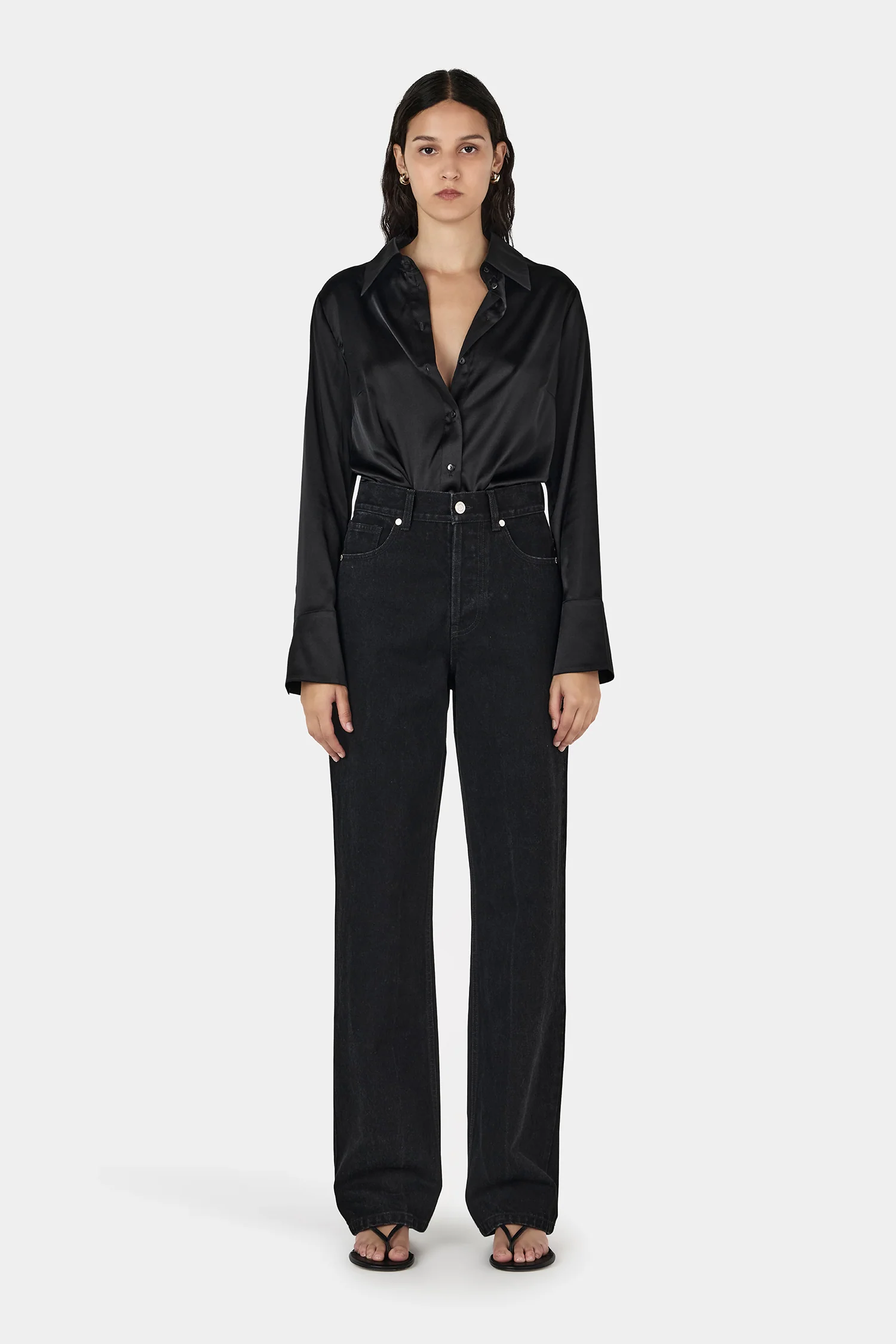 Jules Shirt Black - Image 6