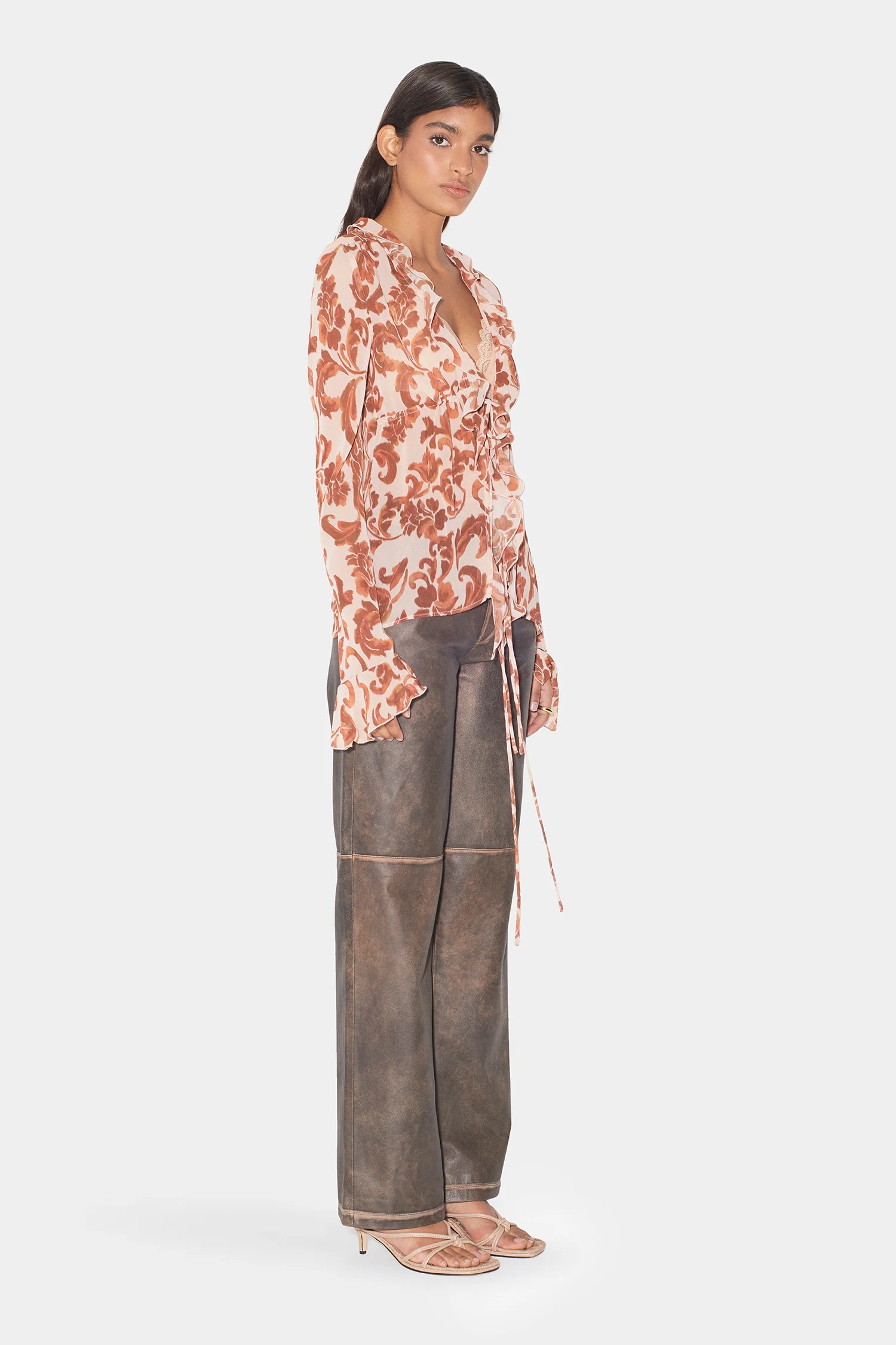 Oliver Blouse Regency Paisley - Image 5