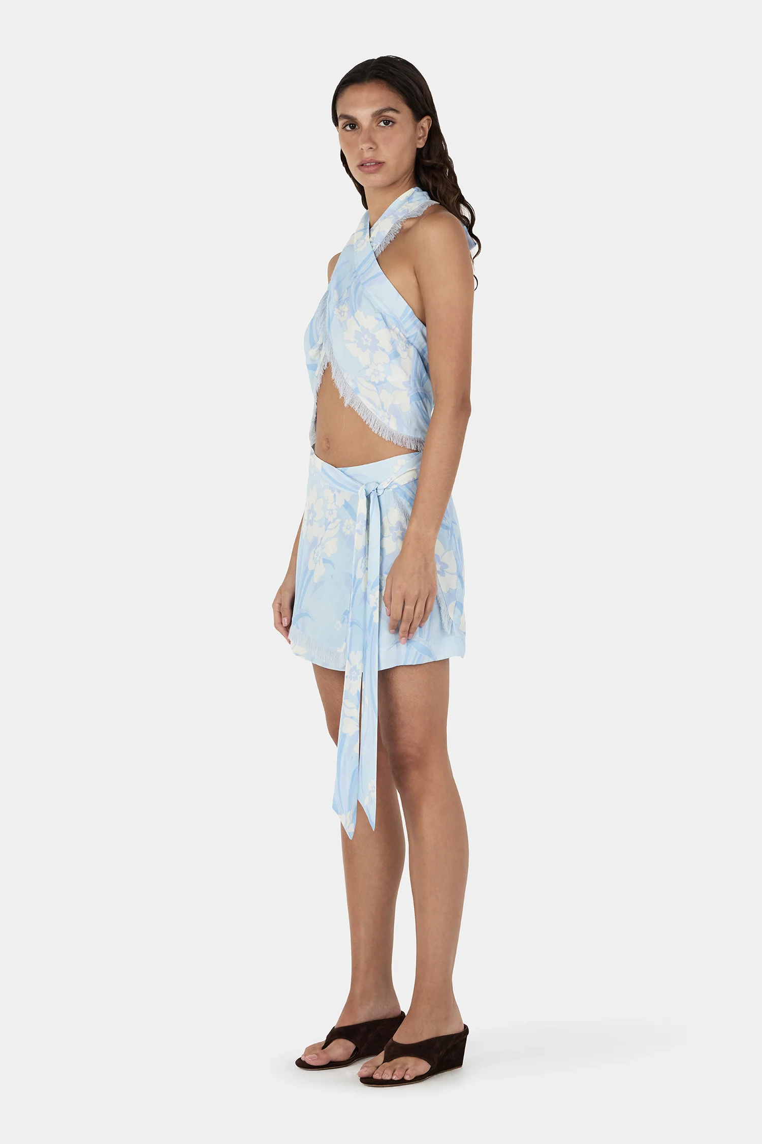 Sasha Wrap Top Retro Riveria - Image 5